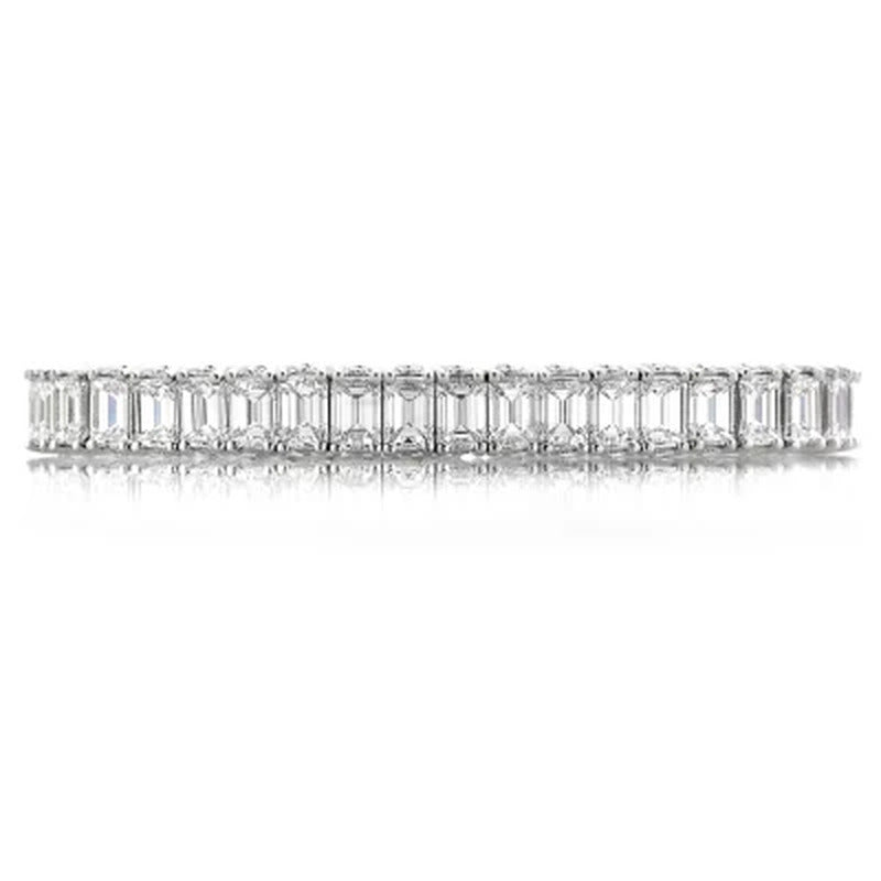 30.01 CT. T.W. Premier Diamond Collection Emerald Cut Diamond Bracelet (F-G, VVS