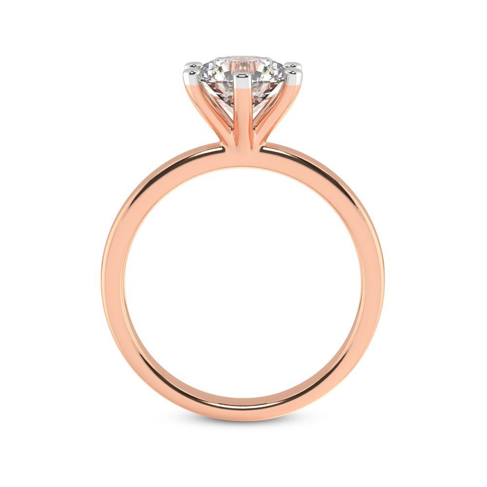 1 Carat | IGI Certified Oval Shape Lab Grown Diamond Engagement Ring for Women |