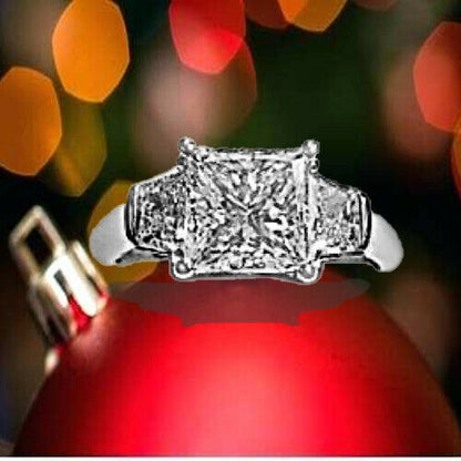 GIA CERTIFIED PRINCESS 2.36 CT G COLOR VVS2  W2.36CT D72.2% T81% GIRDLESL. THICK