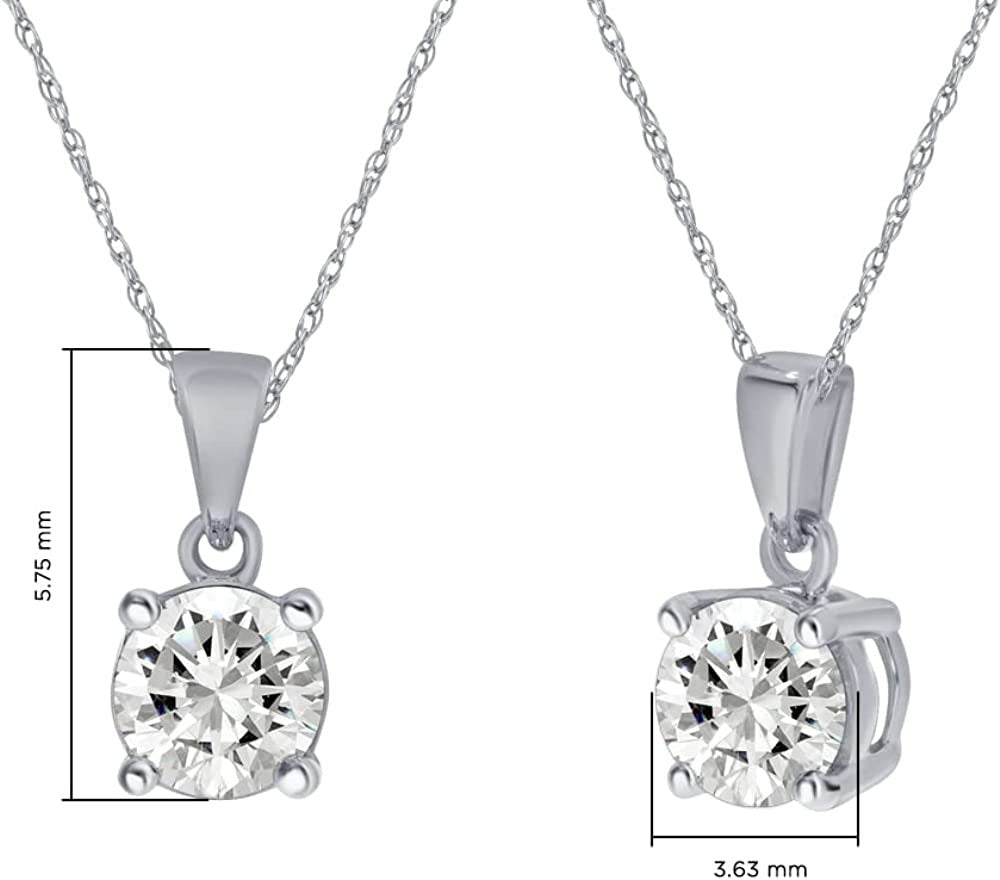 La Joya Diamond Necklaces for Women | 1/4 - 1 Carat Lab Grown 14K Yellow Solid G