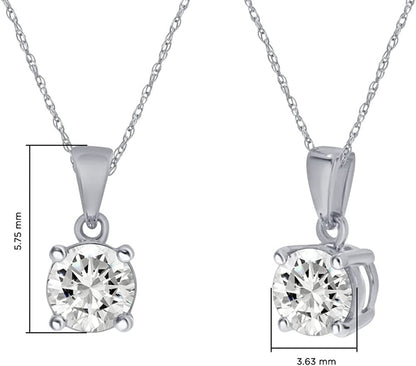La Joya Diamond Necklaces for Women | 1/4 - 1 Carat Lab Grown 14K Yellow Solid G