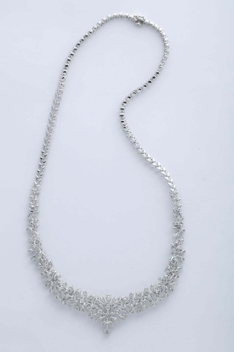 Multi Shape Diamond Necklace