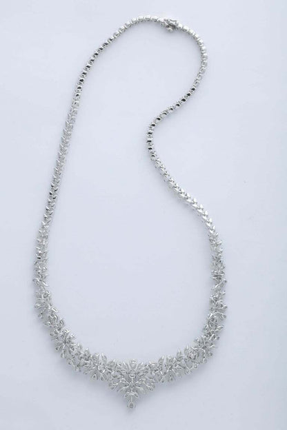 Multi Shape Diamond Necklace