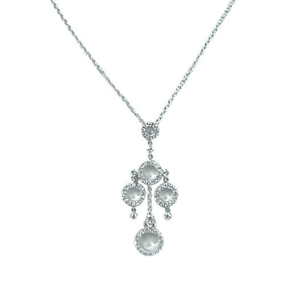 DIAMOND ROUND BRILLIANT SH CIRCLE PENDANT MADE IN ITALY