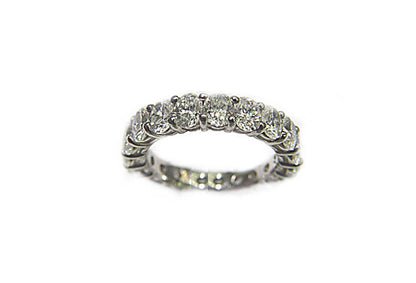 DIAMOND 19 OVAL BRILLIANT DIAMOND ETERNITY BAND ANNIVERSARY BAND DIAMOND BAND