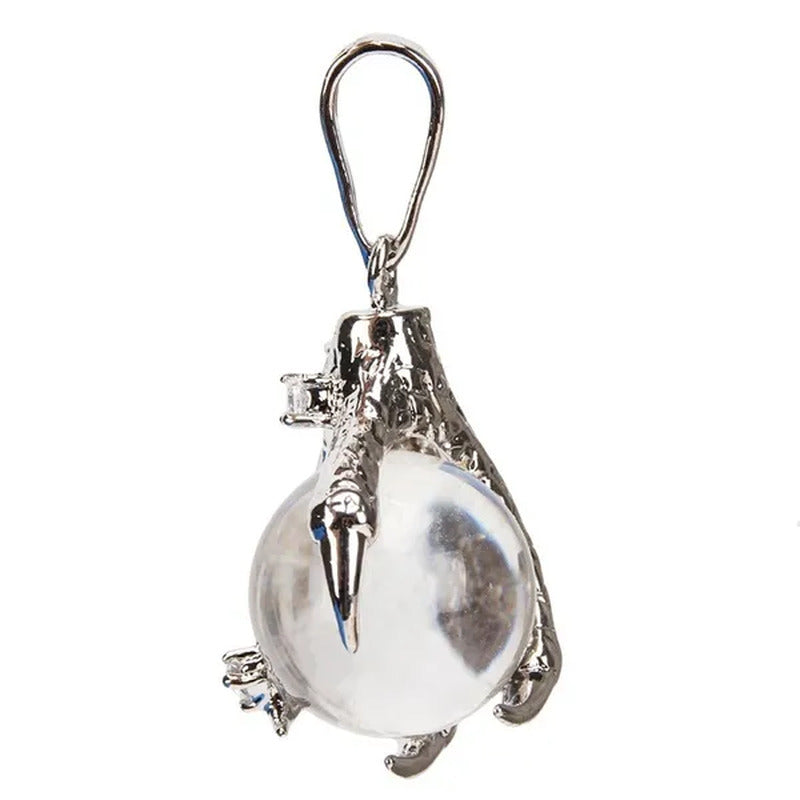 Natural Stone Dragon Claw Pendants for Necklace Pink Quartz Tiger Eye Lapis Lazu