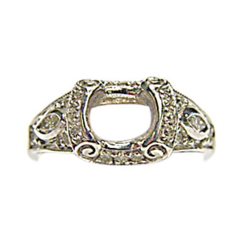 MARQUISE ROUND BRILLIANT DIAMOND SETTING BEZEL PRONG