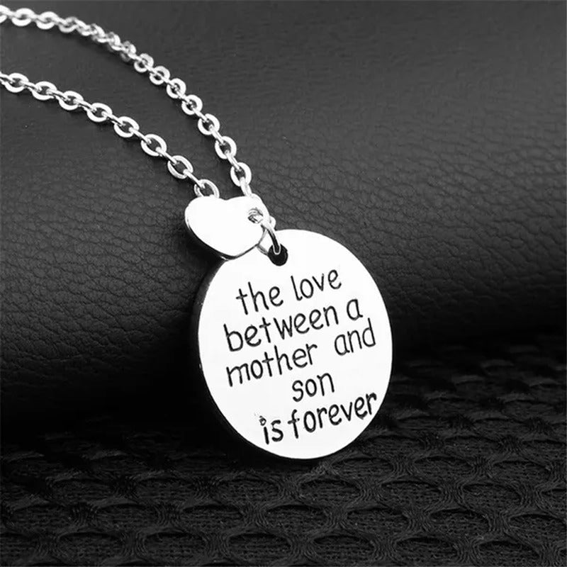 Ladies Fashion round Tag Necklace Holiday Gift Fashion Jewellery