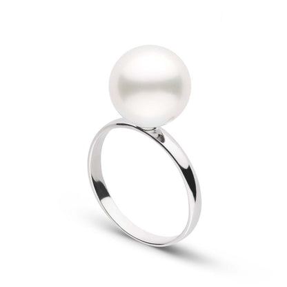 Classic Collection 10.0-11.0 Mm White South Sea Pearl Ring