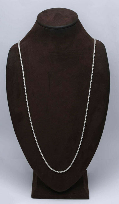 Diamond Tennis Opera Necklace