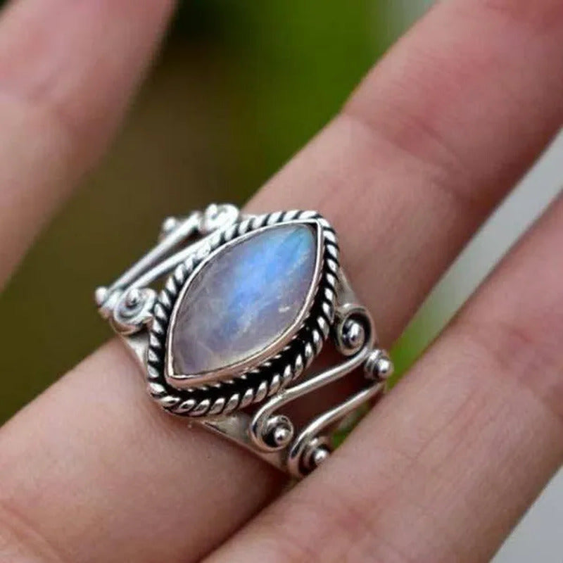 Amazing White Sapphire Ring Anniversary Gift Engagement Bridal Wedding Rings Jew
