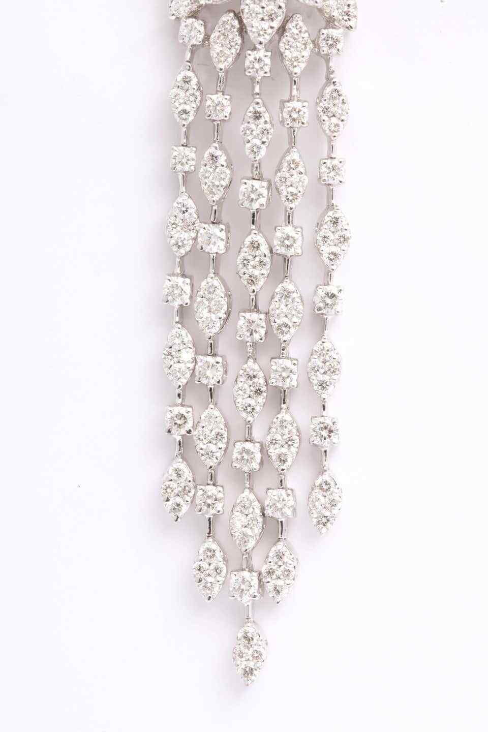 Classic Diamond Dangle Earring