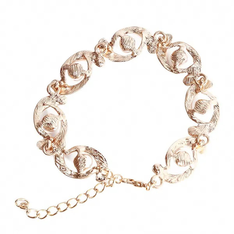 European and American Creative New Pearl Necklace Suit, Alloy Diamond Necklace E