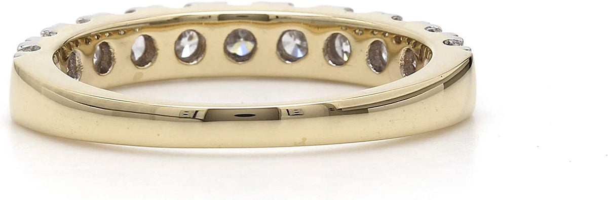 14K Yellow Gold Lab-Grown Diamond Wedding Ring Band (1.00 Cttw, F-G Color, VS-SI