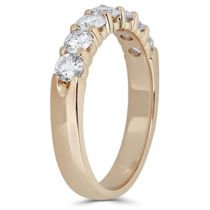 0.25 CT. T.W. 7-Stone Diamond Band Ring in 14K Gold (HI, I1)