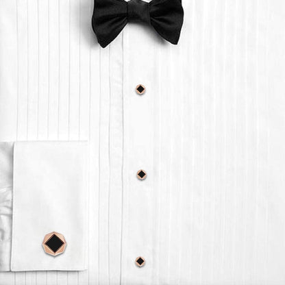 Cufflinks and Tuexdo Studs for Men, Novelty Gifts for Him, Spider Owl Lips Cuff