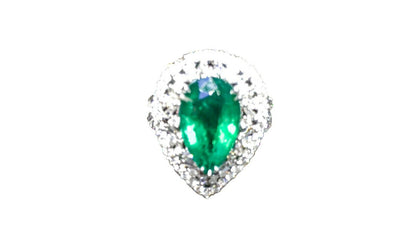 EMERALD PEAR SHAPE DIAMOND BAGUETTE ROUND BRILLIANT SHAPE