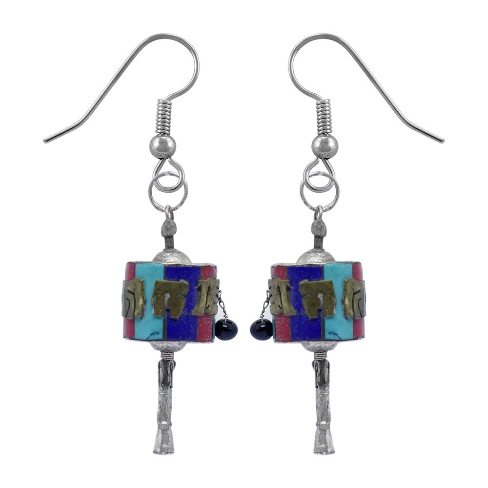 Handmade Tibetan Drop Earrings for Women Ethnic Tribal Gypsy Boho Fashion Party