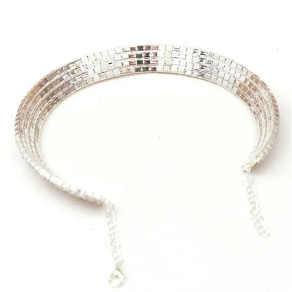 Best Valentine'S Day Gift! Hot Sale New Women Rhinestone Collar Necklace Choker
