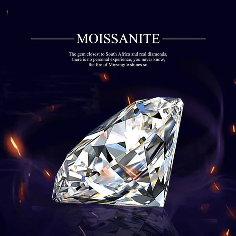 HOLYCOME 100% Genuine Loose Gemstones Moissanite Stones GRA 3Ct DEFIJ Color VVS1
