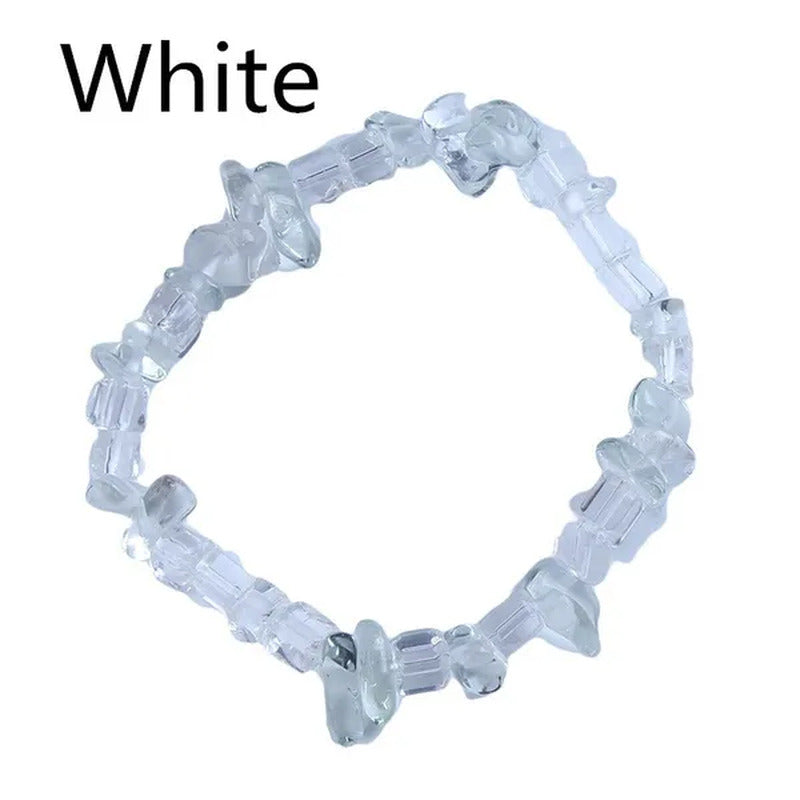 1 PC Chakra Bracelets Stone Beads Chips Single Strand Women Yoga Bracelets Lazul
