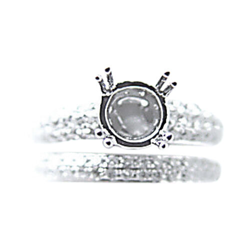 DIAMOND ROUND BR SHAPE ETERNITY ALL AROUND SET SETTING