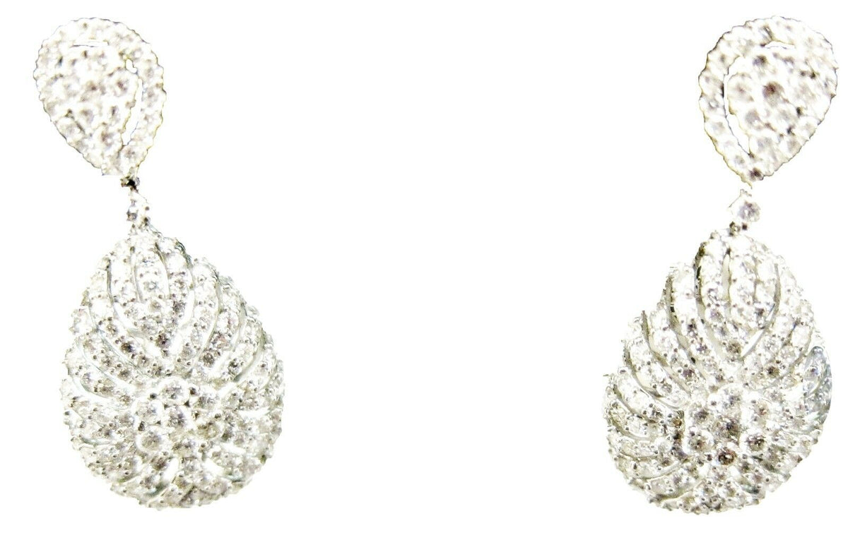 DIAMOND ROUND BRILLIANT SHAPE EARRING