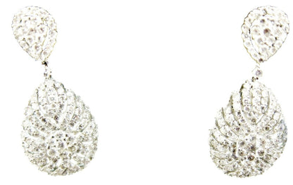 DIAMOND ROUND BRILLIANT SHAPE EARRING