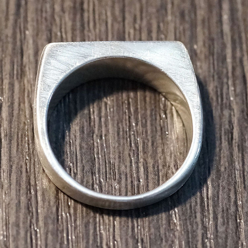 925 Sterling Silver Men'S Heavy Duty Ring