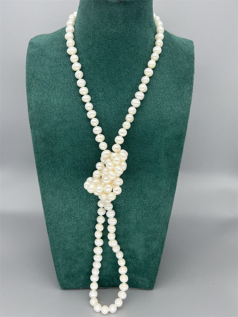 95CM Variety of Strap Pearl Sweater Chain