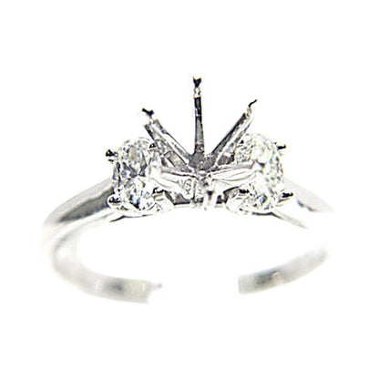 DIAMOND 2 OVAL BR SHAPE SETTING 6 PRONG FOR 7.30X6.90M