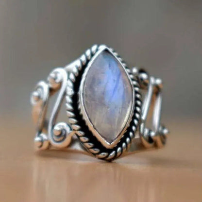 Amazing White Sapphire Ring Anniversary Gift Engagement Bridal Wedding Rings Jew