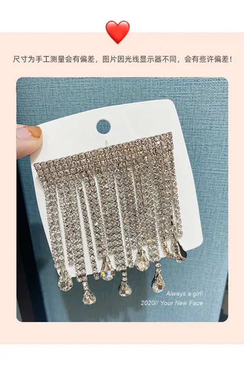 Autumn New Suit Accessories Are Fashionable, Exquisite and Simple Diamond Tassel