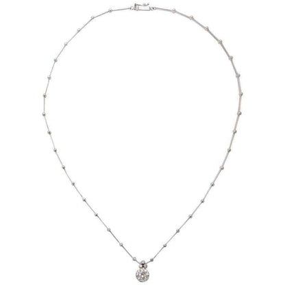 Round Diamond Solitaire Necklace GIA Certified