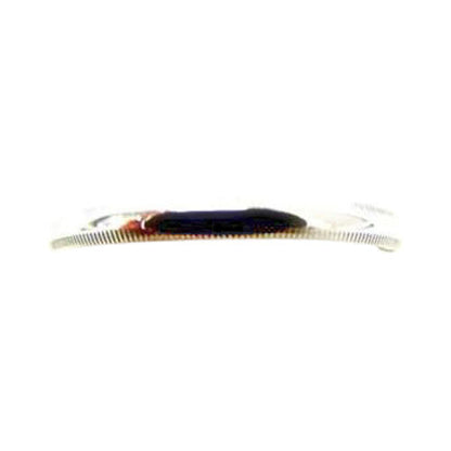 14 K WHITE GOLD POLISHED BEADED WEDDING BAND