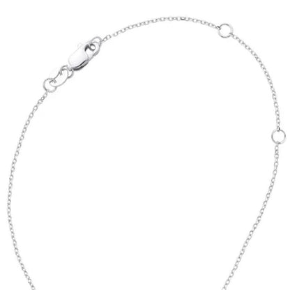 4.5Mm round Sapphire Pendant in 14K Gold