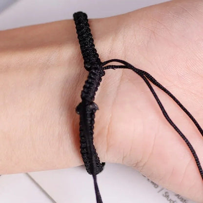 Best Friend Bracelets Couples for 2 Matching Yin Yang Adjustable Cord Bracelet f