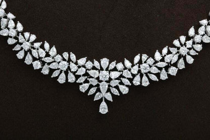 Multi Shape Diamond Necklace