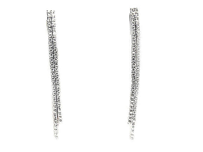 DIAMOND ROUND BR SHAPE EARRING