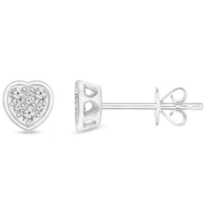 0.23 CT. T.W. Diamond Earrings in 14K Gold