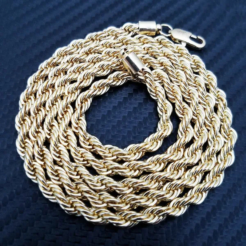 Full Iced Hip Hop Rapper'S Lion King Crown Fashion Pendant & 5Mm 30" Rope Chain