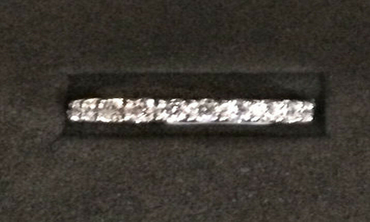 DIAMOND ROUND BRILLIANT SHAPE ETERNITY BAND DIAMOND SET COMFORTABLE DIAMOND BAND