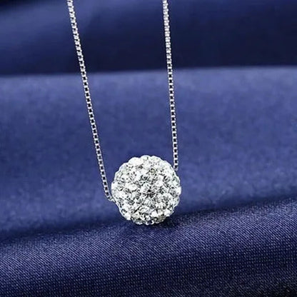 2021 NEW FASHION 1/2 Pcs Fashion Womens Fashion Alloy Ball Pendant Crysta Choker