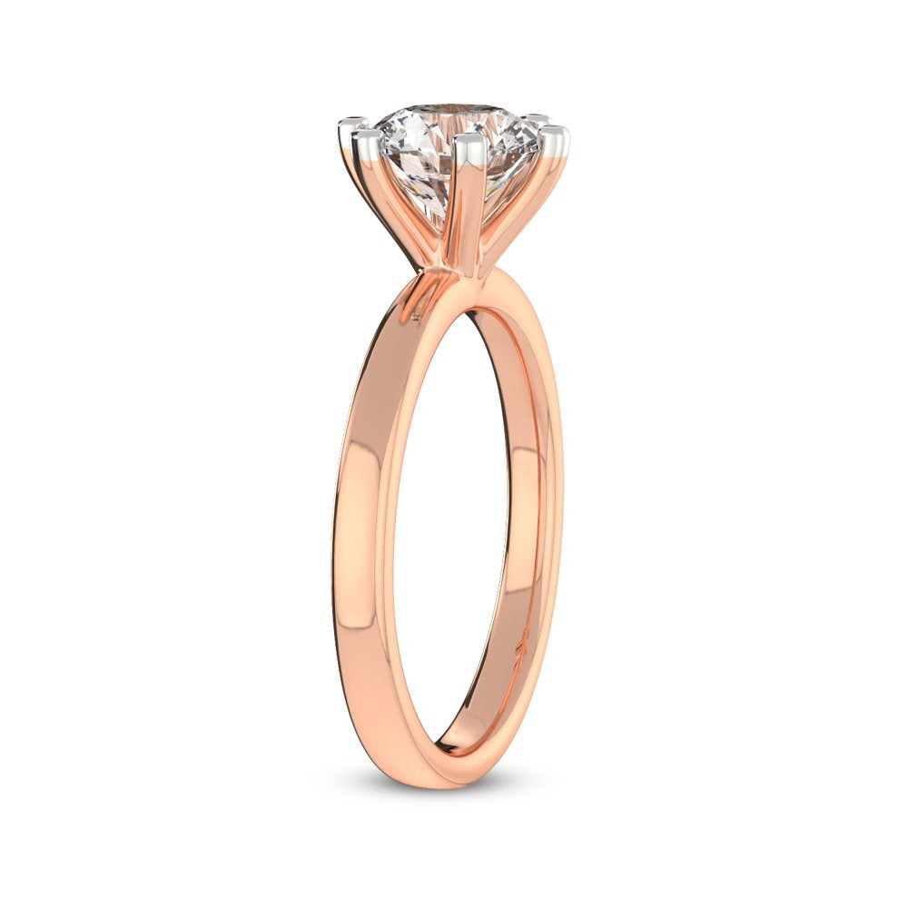1 Carat | IGI Certified Oval Shape Lab Grown Diamond Engagement Ring for Women |