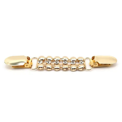 Hollow Crystal Brooch for Women Cardigan Clip Brooch Shawl Clip/ Scarf Clip Swea
