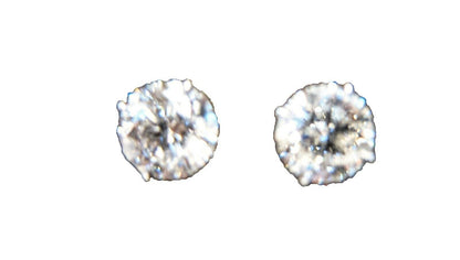 DIAMOND STUD 2.02 CT TOTAL WEIGHT EARRING