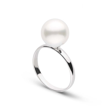 Classic Collection 9.0-10.0 Mm White South Sea Pearl Ring