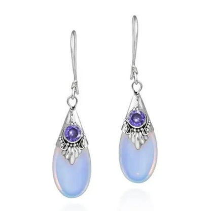 Dazzling 925 Solid Sterling Silver Natural Gemstone Amethyst Ruby & Black Sapphi