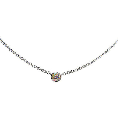 DIAMOND ROUND BR BEZEL SET PENDANT INCLUDED 16 INCH CH