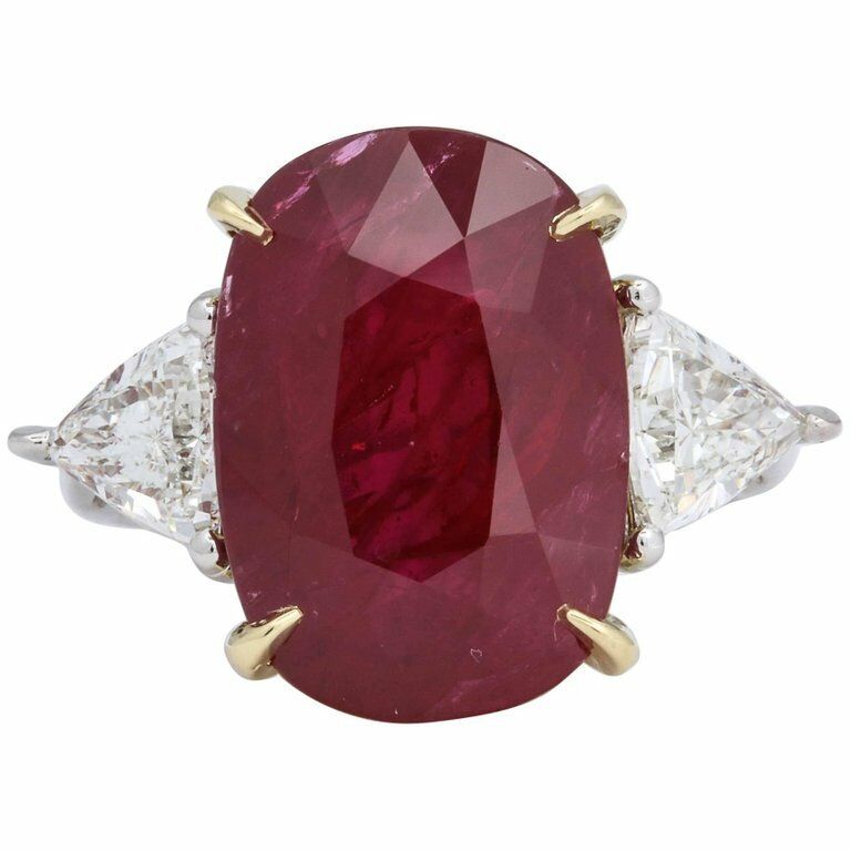 11.50 Carat GIA Certified Ruby Ring